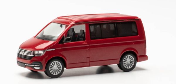 HER096805 - VOLKSWAGEN T 6.1 CALIFORNIA CHERRY RED - 1