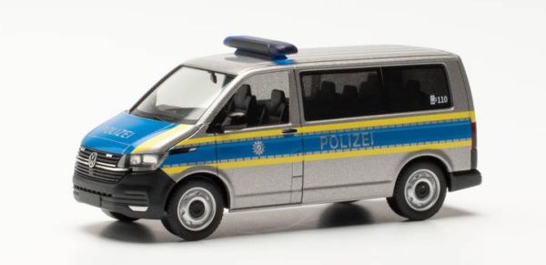 HER096812 - VOLKSWAGEN T 6.1 POLICE DE MUNICH mini autobus grigio - 1