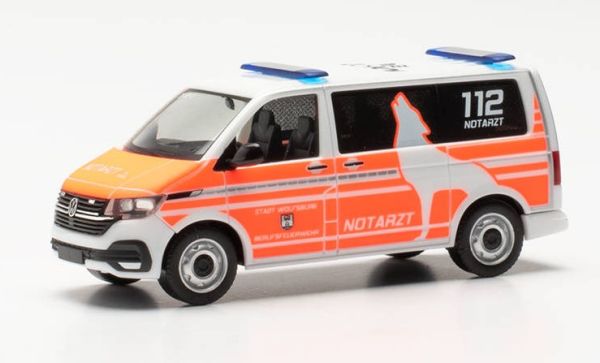 HER096928 - VOLKSWAGEN BUS T 6.1 WOLFSBURG Vigili del fuoco - 1