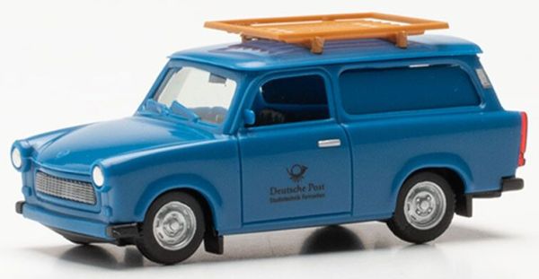 HER097499 - TRABANT 601 Universal Deutsche Post Studiotechnik Fernsehen blu - 1