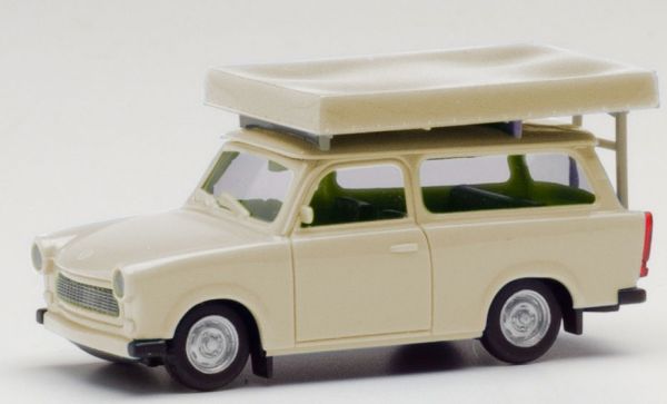 HER024181-002 - TRABANT 601S Universal con tenda da tetto Pearl White - 1