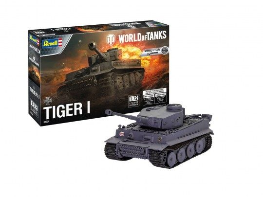 REV03508 - Tank Tiger I WORLD OF TANKS da montare e verniciare - 1