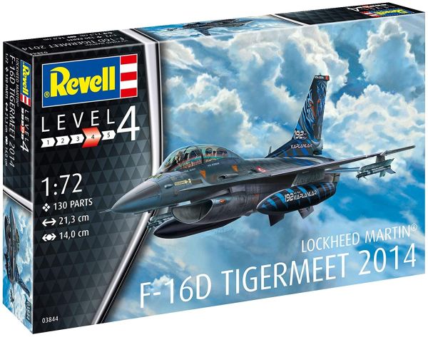 REV03844 - 2014 Lockheed Martin F-16D Tigermeet aereo da assemblare e dipingere - 1