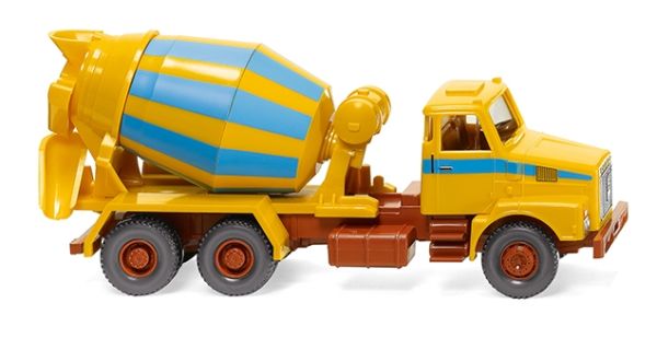 WIK068207 - Trottola VOLVO N10 6x4 giallo e blu - 1