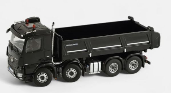 NZG1066/50 - MERCEDES-BENZ Arocs 8x4 ribaltabile MEILLER Nero - 1