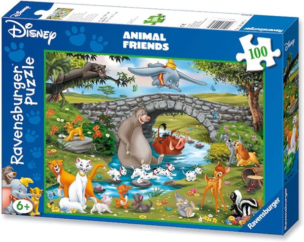 RAV109470 - Puzzle 100 pezzi La grande famiglia DISNEY - 1