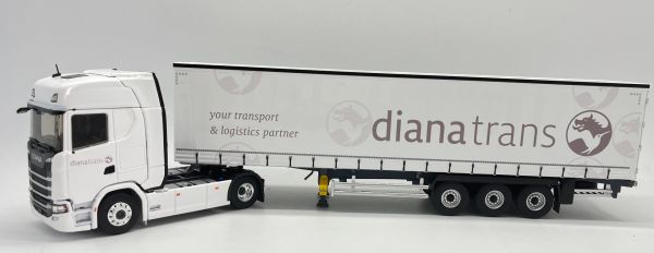 ELI118185 - SCANIA 500 S 4x2 con rimorchio telonato 3 assi - Trasporto DIANA - 1