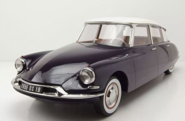 NOREV121579 - CITROEN DS 19 1955 Melanzana e Champagne - 1