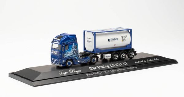 HER122238 - VOLVO FH GL 4x2 semirimorchio cisterna XL 2020 3 assi INGO DINGES - 1