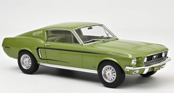 NOREV122704 - 1968 FORD Mustang Fastback GT verde metallizzato - 1