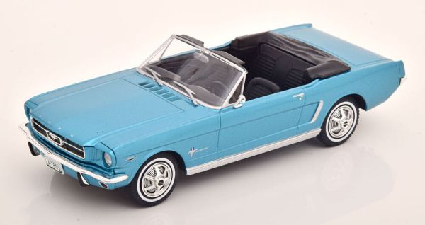 WBXWB124119 - FORD Mustang convertibile 1965 blu turchese metallizzato - 1