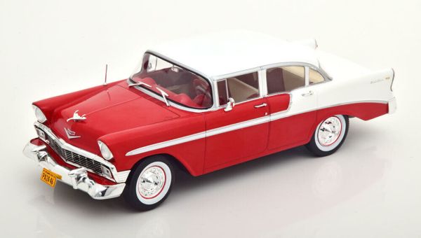 WBXWB124121 - CHEVROLET Bel Air Berlina Rosso e bianco - 1