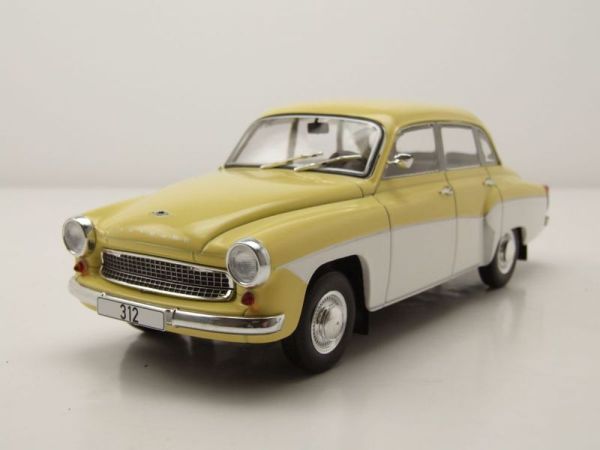 WBXWB124144 - 1965 WARTBURG 312 Giallo e bianco - 1