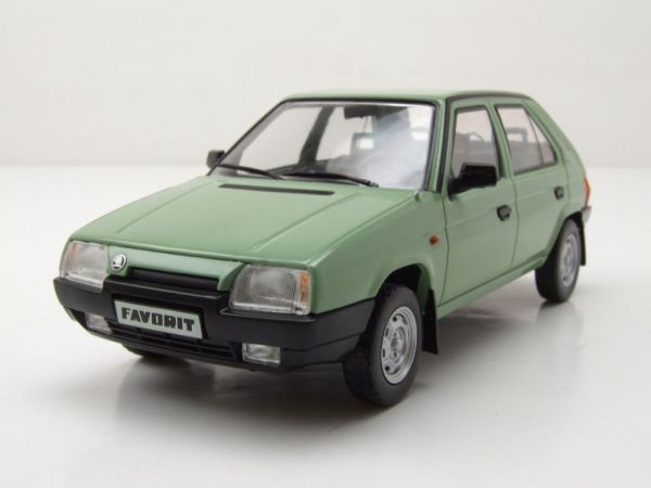 WBXWB124197 - 1987 SKODA Favorit verde chiaro - 1