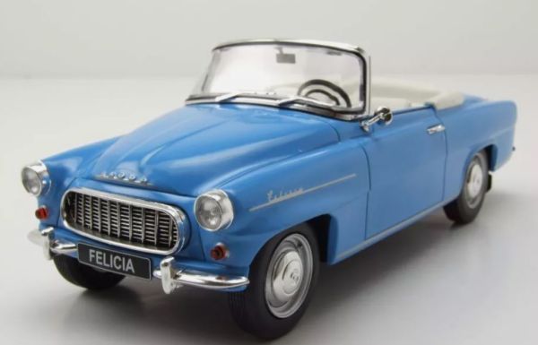 WBXWB124228 - SKODA Felicia Cabriolet 1959 Blu - 1