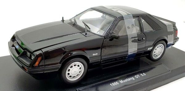 WEL12526NOIR - FORD Mustang GT 5.0 1986 Nero - 1