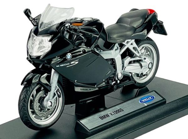 WEL12829NOIR - BMW K1200S nera - 1