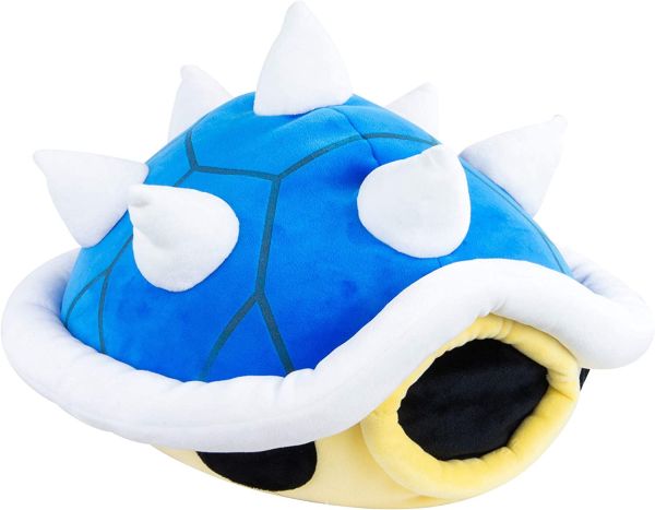 T12956A1 - MARIOKART Mega Peluche - Guscio blu - 1