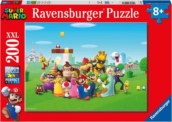 RAV129935 - Puzzle 200 pezzi Le avventure di Super Mario - 1