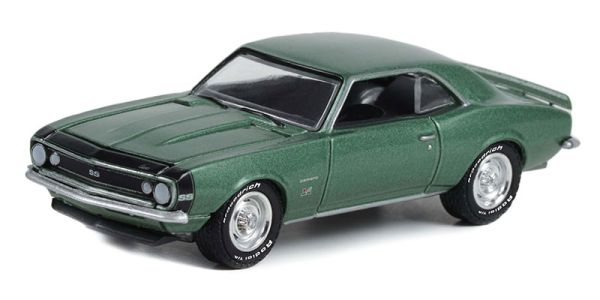 GREEN13320-A - CHEVROLET Camaro SS 369 1967 verde della serie GL MUSCLE in blister - 1