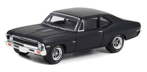 GREEN13320-B - 1969 CHEVROLET Nova nero GL MUSCLE sotto blister - 1