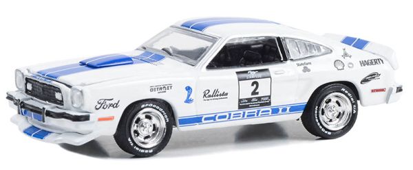 GREEN13340-B - 1976 FORD Mustang II Cobra II #2 della serie THE STAMPEDE in blister - 1