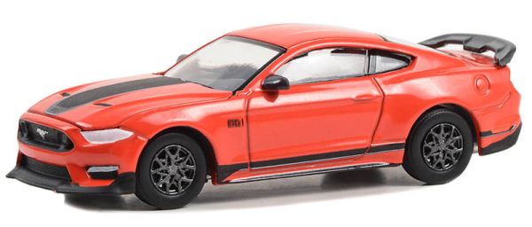 GREEN13340-E - FORD Mustang Mach 1 2021 rosso della serie THE STAMPEDE in blister - 1