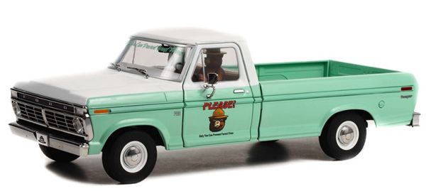 GREEN13636 - FORD F-100 1975 Foresta OREST SERVICE VERDE - 1