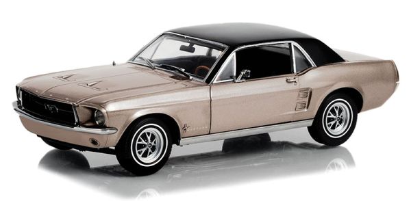 GREEN13641 - FORD Mustang coupé 1967 She Country Special Argento - 1