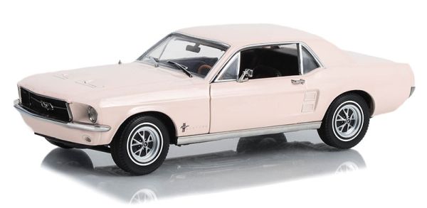 GREEN13642 - FORD Mustang coupé 1967 beige She Country Special Beige - 1