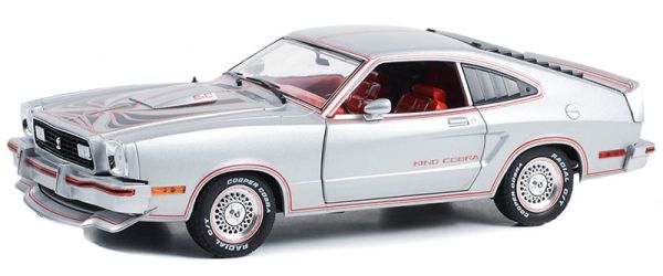 GREEN13670 - 1978 FORD Mustang II King Cobra Argento - 1