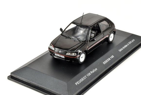 ODE140 - PEUGEOT 106 rallye 1 nero - 1