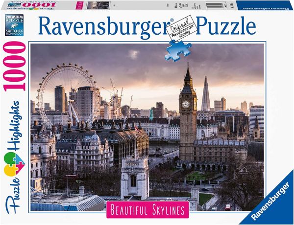 RAV140855 - Puzzle di Londra da 1000 pezzi - 1