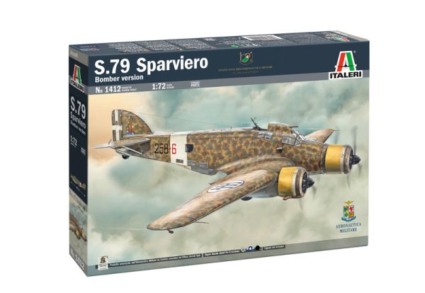 ITA1412 - Bombardier S.79 Sparviero da assemblare e dipingere - 1