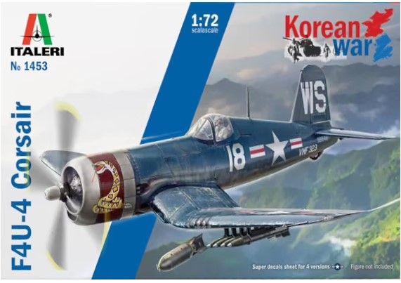 ITA1453 - F-4U/4B Velivolo della guerra di Corea da costruire e dipingere - 1