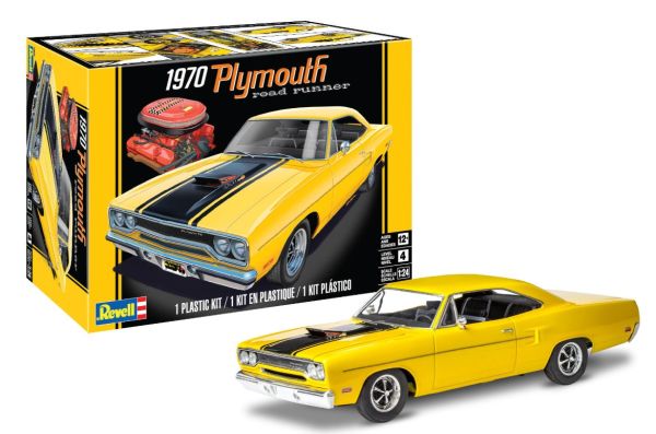 REV14531 - Plymouth Road Runner del 1970 da assemblare e verniciare - 1