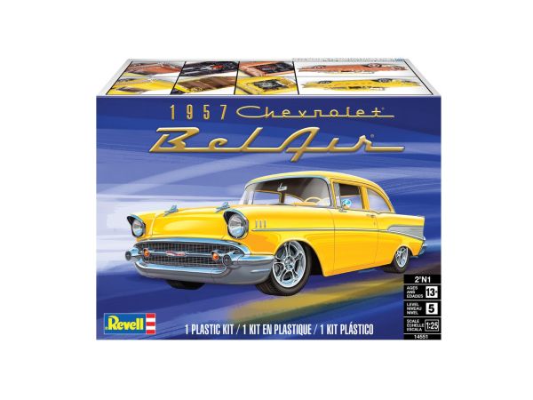 REV14551 - CHEVROLET Bel Air 1957 da assemblare e verniciare - 1