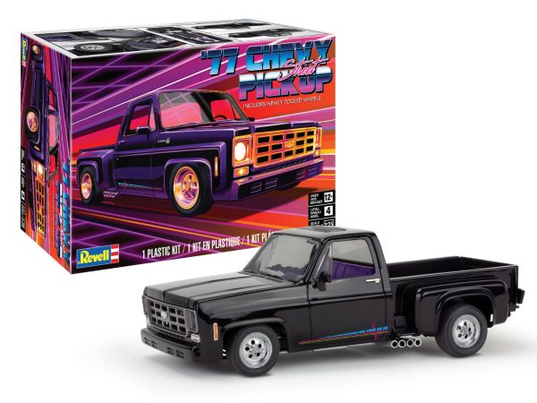 REV14552 - CHEVY Street Pick-up 1977 da assemblare e verniciare - 1