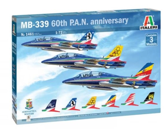 ITA1461 - MB-339 60th Anniversary Fighter Aircraft da assemblare e dipingere - 1