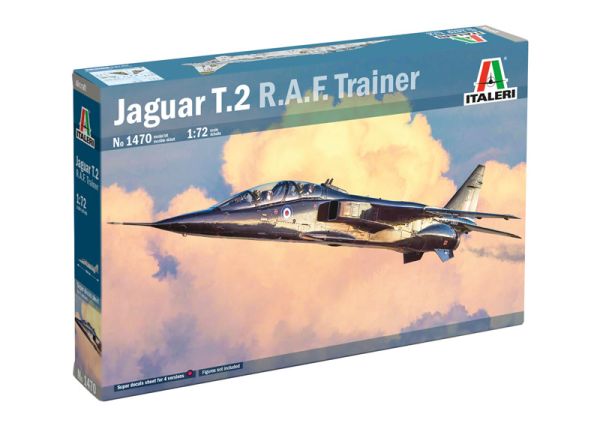 ITA1470 - Aereo da combattimento Jaguar T.2 R.A.F. Trainer da assemblare e dipingere - 1