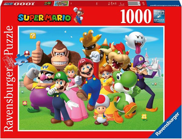 RAV149704 - SUPER MARIO Puzzle da 1000 pezzi - 1