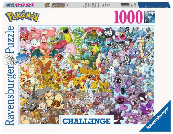 RAV151660 - Puzzle da 1000 pezzi POKEMON Challenge - 1