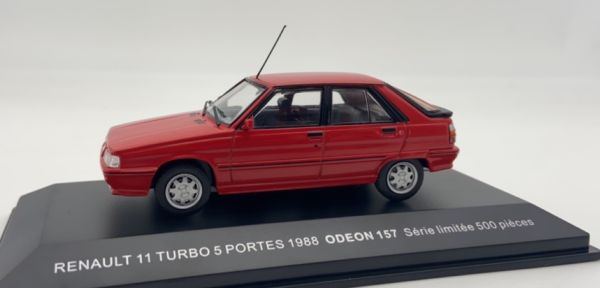 ODE157 - RENAULT 11 Turbo 5 porte 1988 rosso - 1