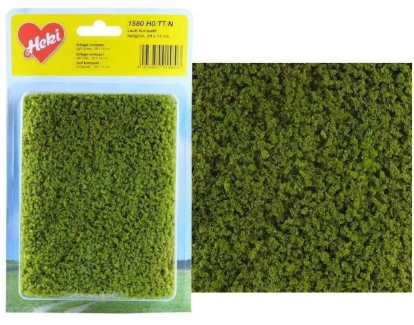 HEK1580 - Floccaggio per fogliame verde 28x14 cm - 1