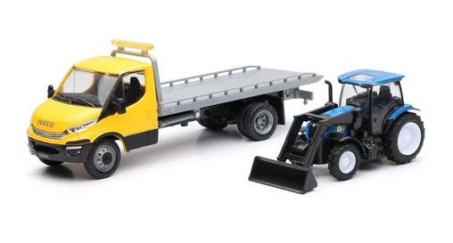 NEW16193C - Autocarro portante IVECO con NEW HOLLAND T6.175 - 1