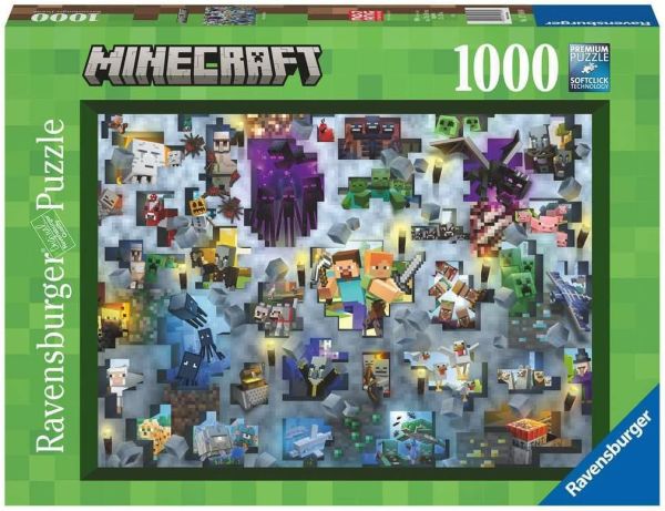 RAV171880 - Minecraft 1000 pezzi puzzle - 1