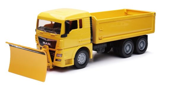 NEW17346 - MAN TGX 6x4 spazzaneve giallo - 1