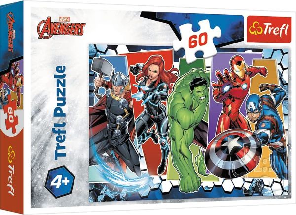 TRF17357 - Puzzle da 60 pezzi AVENGERS Gli Invisibili - 1