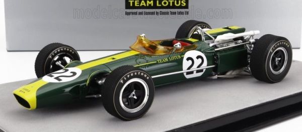 TM18-188E - LOTUS 43 #22 GP d'Italia 1966 J.CLARK Equipe LOTUS - Limitata a 50 esemplari. - 1