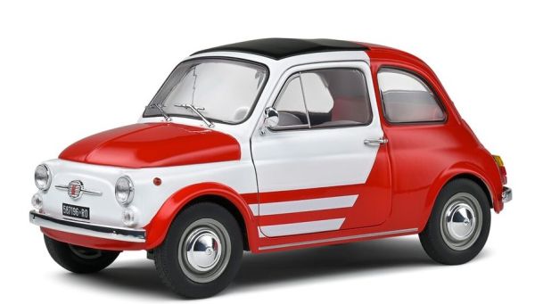 SOL1801408 - FIAT 500 Turbina Tribute 1965 Rosso e bianco - 1